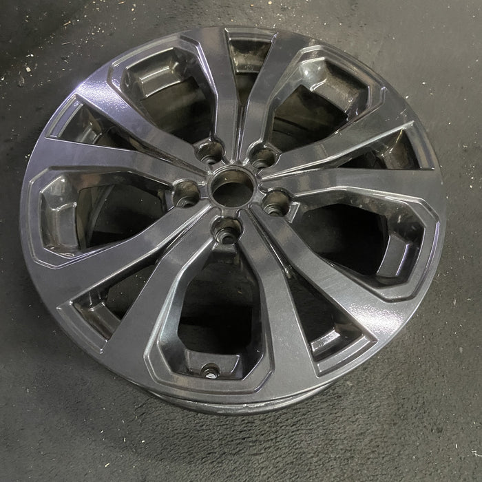 18" FORESTER 19-20 18x7 , w/o face Original OEM Wheel Rim - BLACK - View 7