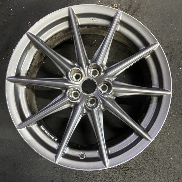 18" BR-Z 22-23 18x7.5 Original OEM Wheel Rim - GREY - Additional View