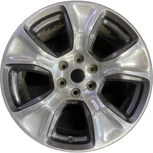 20" DODGE 1500 PICKUP 19-21 , 20x9, , 5 spoke, opt WRB Original OEM Wheel Rim - - Front View