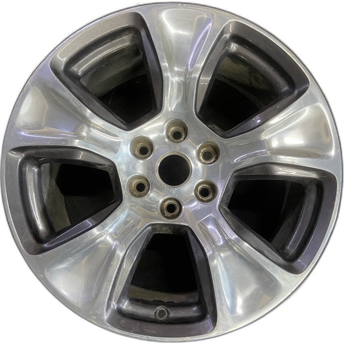 20" DODGE 1500 PICKUP 19-21 , 20x9, , 5 spoke, opt WRB Original OEM Wheel Rim - - Front View