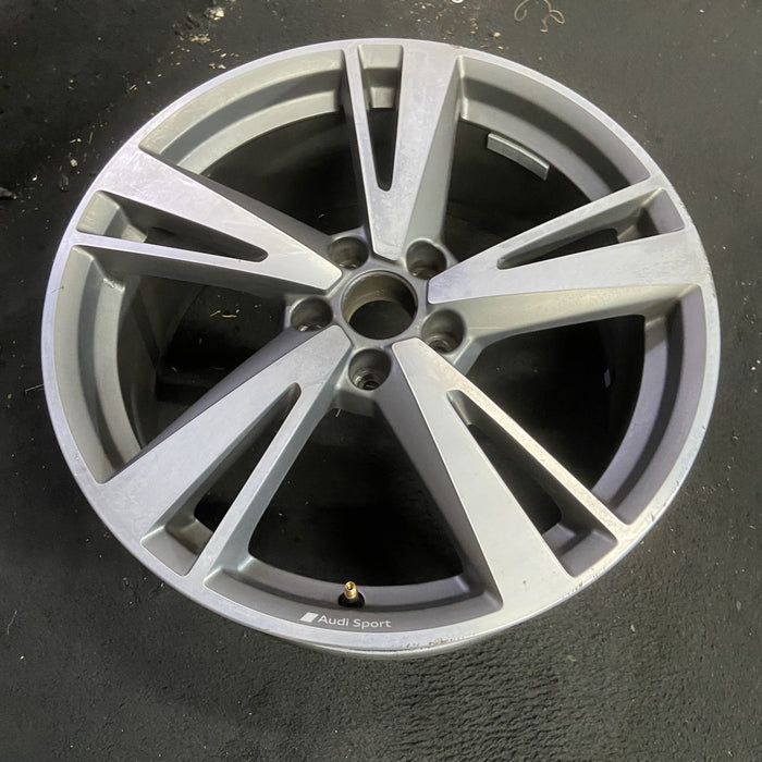 19" RS3 17-20 19x8.5 , , pockets Original OEM Wheel Rim - MACHINED GREY - View 7