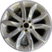 20" EXPLORER 11-14 20x8.5, , 10 spoke, Original OEM Wheel Rim - POLISHED - Front View