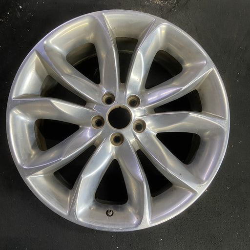 20" EXPLORER 11-14 20x8.5, , 10 spoke, Original OEM Wheel Rim - POLISHED - Additional View