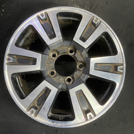 20" TUNDRA 18-21 20x8 , 6 spoke, exposed lug nuts, inlay Original OEM Wheel Rim - Additional View