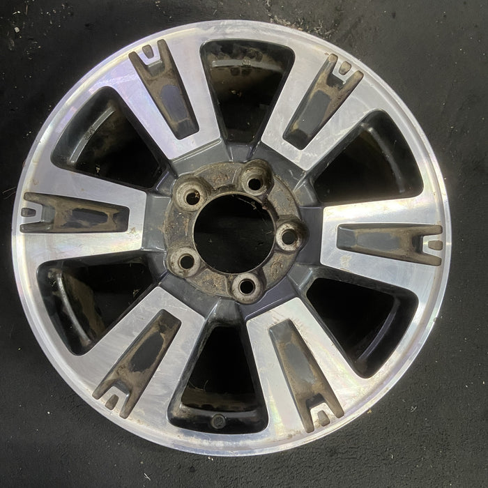 20" TUNDRA 18-21 20x8 , 6 spoke, exposed lug nuts, inlay Original OEM Wheel Rim - Additional View