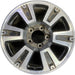 20" TUNDRA 18-21 20x8 , 6 spoke, exposed lug nuts, inlay Original OEM Wheel Rim - Front View