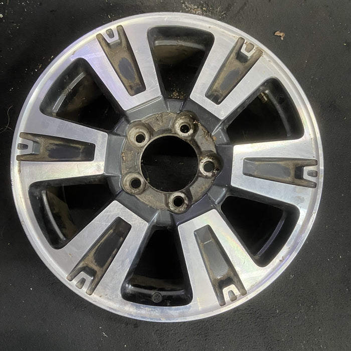 20" TUNDRA 18-21 20x8 , 6 spoke, exposed lug nuts, inlay Original OEM Wheel Rim - Additional View