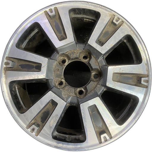 20" TUNDRA 18-21 20x8 , 6 spoke, exposed lug nuts, inlay Original OEM Wheel Rim - Front View
