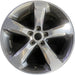 20" GRAND CHEROKEE 21 WL body , 20x8.5, 5 spoke, face with pockets Original OEM - Front View