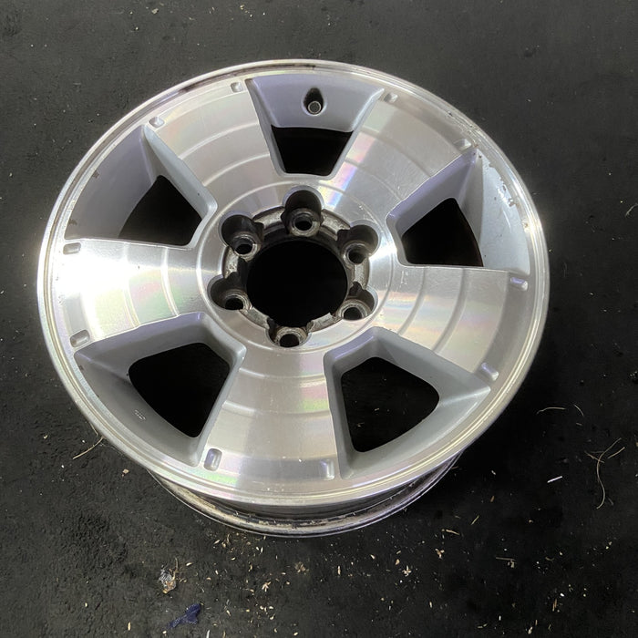 17" TACOMA 05-15 17x7.5, alloy Original OEM Wheel Rim - MACHINED SILVER - View 8
