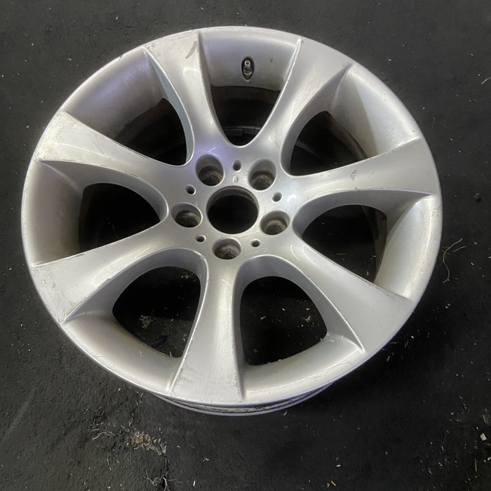 18" BMW 525i 04-05 18x8 , 7 spoke, flared end spoke Original OEM Wheel Rim - View 8