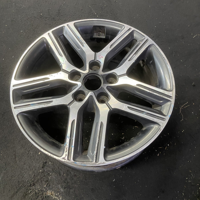17" FORTE 19-21 17x7 , face Original OEM Wheel Rim - MACHINED CHARCOAL - View 8
