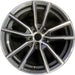 18" BMW 230i 22-26 18x7.5, , U spoke Original OEM Wheel Rim - MACHINED CHARCOAL - Front View