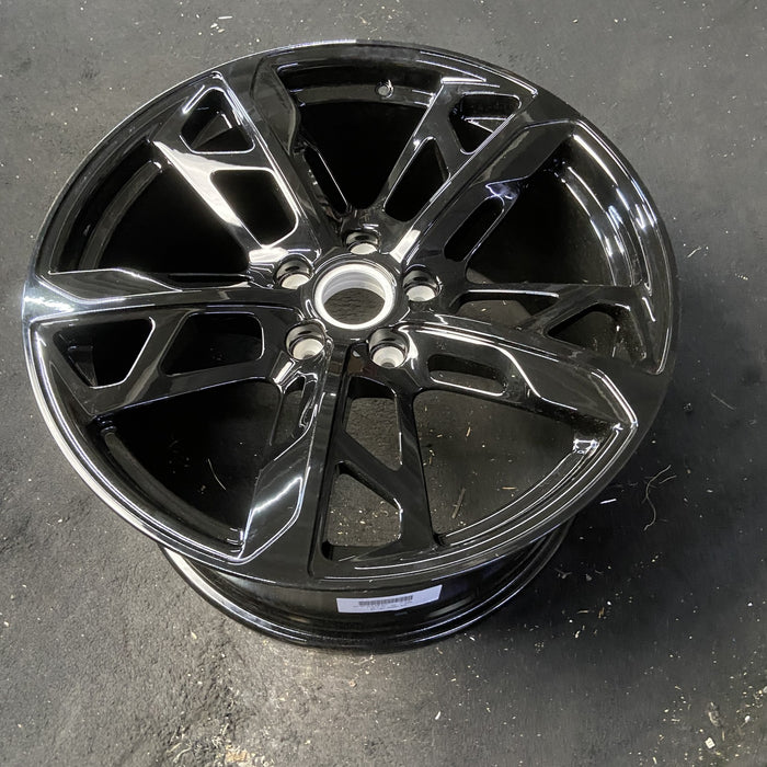21" PORSCHE TAYCAN 20-26 21x11.5, 5 spoke, openings in spoke, Original OEM - View 8
