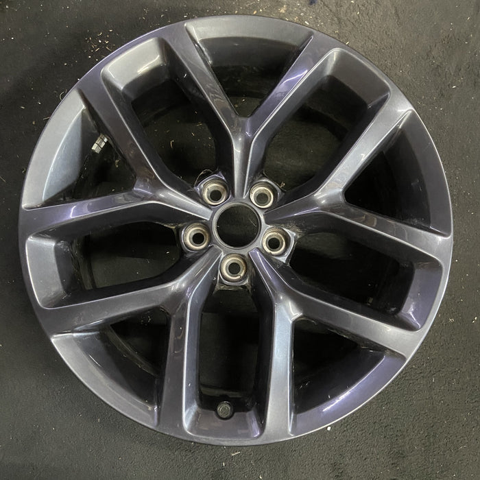 20" CHALLENGER 19-20 20x8 , , Y spoke, , Original OEM Wheel Rim - CHARCOAL - Additional View