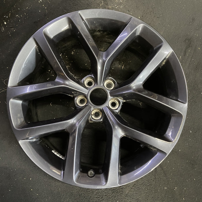 20" CHALLENGER 19-20 20x8 , , Y spoke, , Original OEM Wheel Rim - CHARCOAL - Additional View