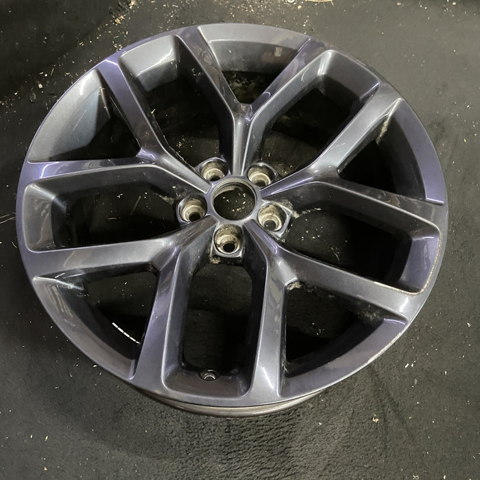 20" CHALLENGER 19-20 20x8 , , Y spoke, , Original OEM Wheel Rim - CHARCOAL - View 7