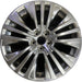 19" VENZA 21-22 19x7 Original OEM Wheel Rim - HYPER SILVER - Front View