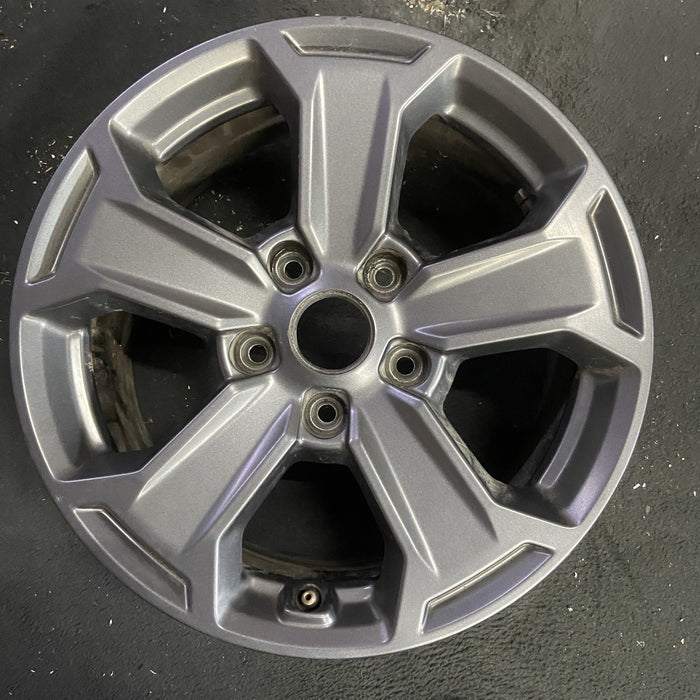 17" WRANGLER 18 VIN W , 17x7.5, 5 spoke , solid spoke, grooved spoke, Original - Additional View