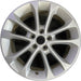 17" FUSION 19 17x7.5, aluminum, 10 spoke , w/flared spoke ends, Original OEM - Front View