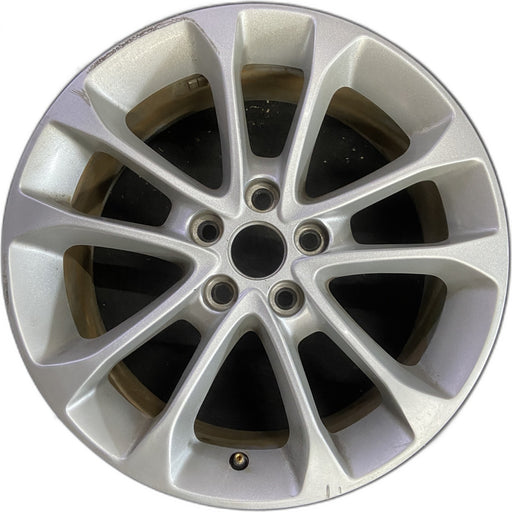 17" FUSION 19 17x7.5, aluminum, 10 spoke , w/flared spoke ends, Original OEM - Front View