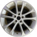 17" FUSION 19 17x7.5, aluminum, 10 spoke , w/flared spoke ends, Original OEM - Front View