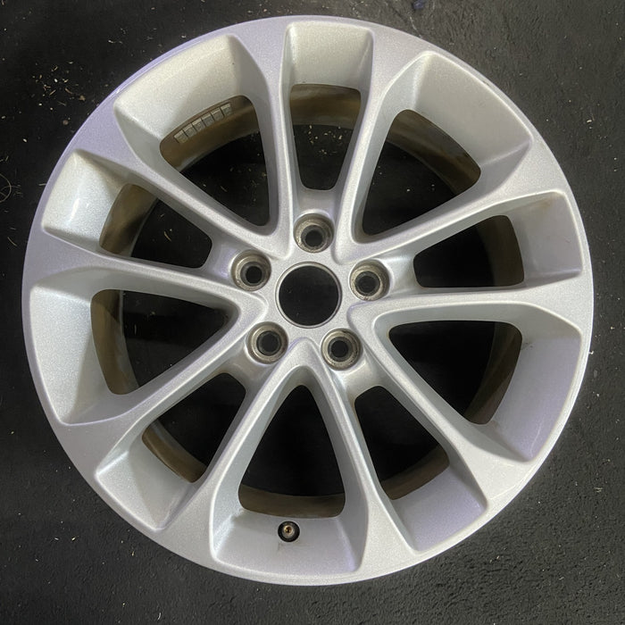 17" FUSION 19 17x7.5, aluminum, 10 spoke , w/flared spoke ends, Original OEM - Additional View