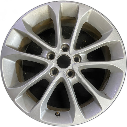 17" FUSION 19 17x7.5, aluminum, 10 spoke , w/flared spoke ends, Original OEM - Front View