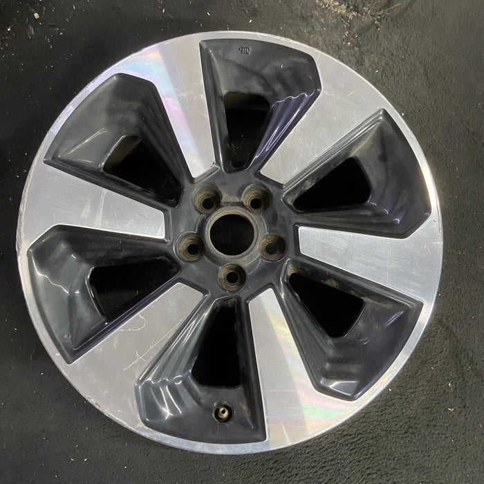 17" FORESTER 17-18 17x7, alloy , w/ face Original OEM Wheel Rim - MACHINED - Additional View