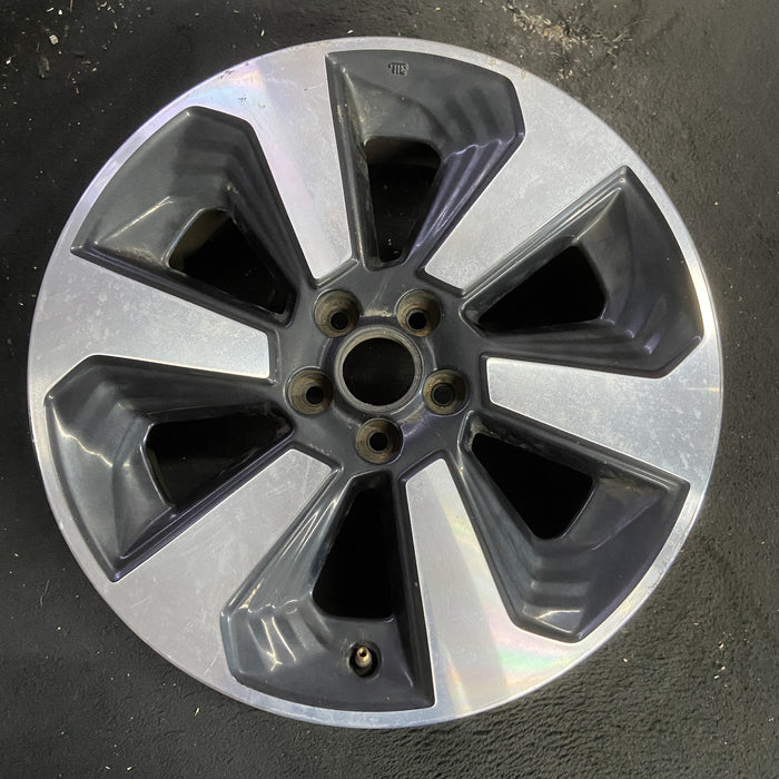 17" FORESTER 17-18 17x7, alloy , w/ face Original OEM Wheel Rim - MACHINED - Additional View