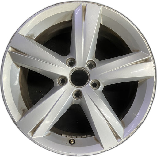 17" PASSAT 12-15 17x7 , 5 spoke Original OEM Wheel Rim - Front View