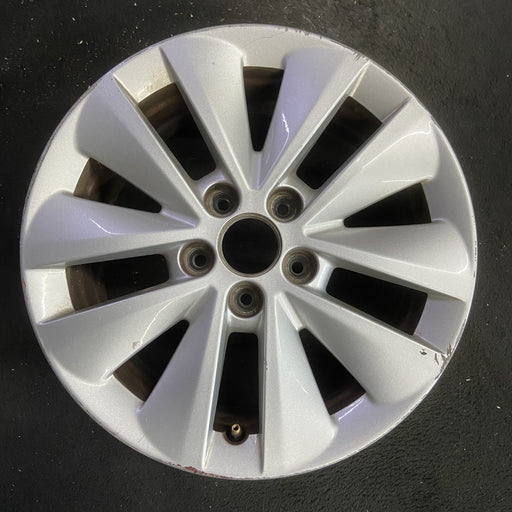 16" DART 14-16 16x7, alloy, 10 spoke Original OEM Wheel Rim - SILVER - Additional View