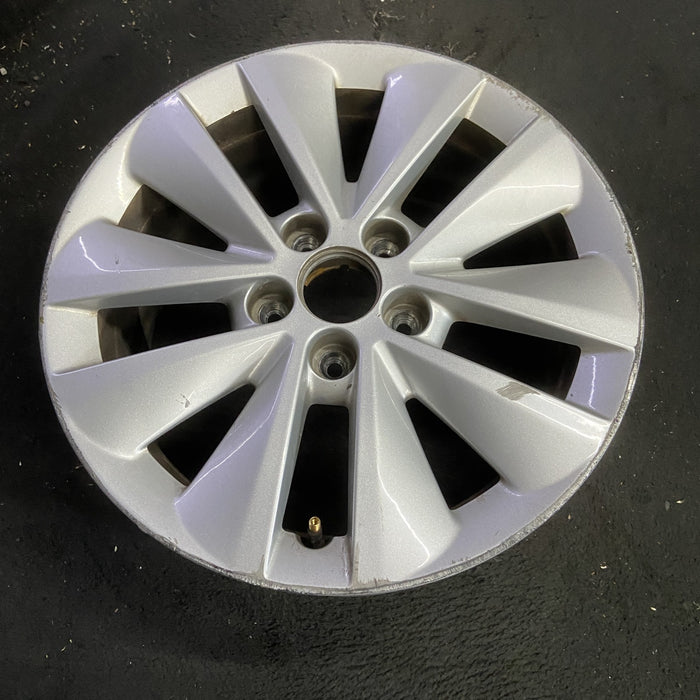 16" DART 14-16 16x7, alloy, 10 spoke Original OEM Wheel Rim - SILVER - View 7
