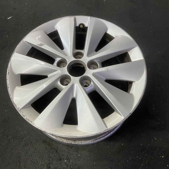 16" DART 14-16 16x7, alloy, 10 spoke Original OEM Wheel Rim - SILVER - View 8