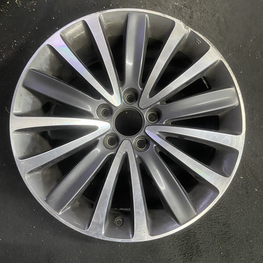 18" TLX 18 18x8 Original OEM Wheel Rim - MACHINED GREY - Additional View