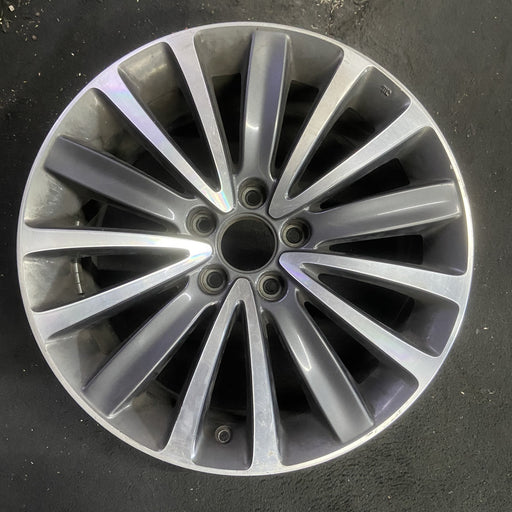 18" TLX 18 18x8 Original OEM Wheel Rim - MACHINED GREY - Additional View