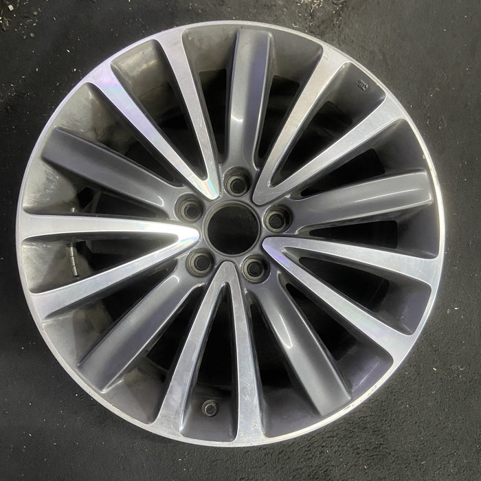 18" TLX 18 18x8 Original OEM Wheel Rim - MACHINED GREY - Additional View