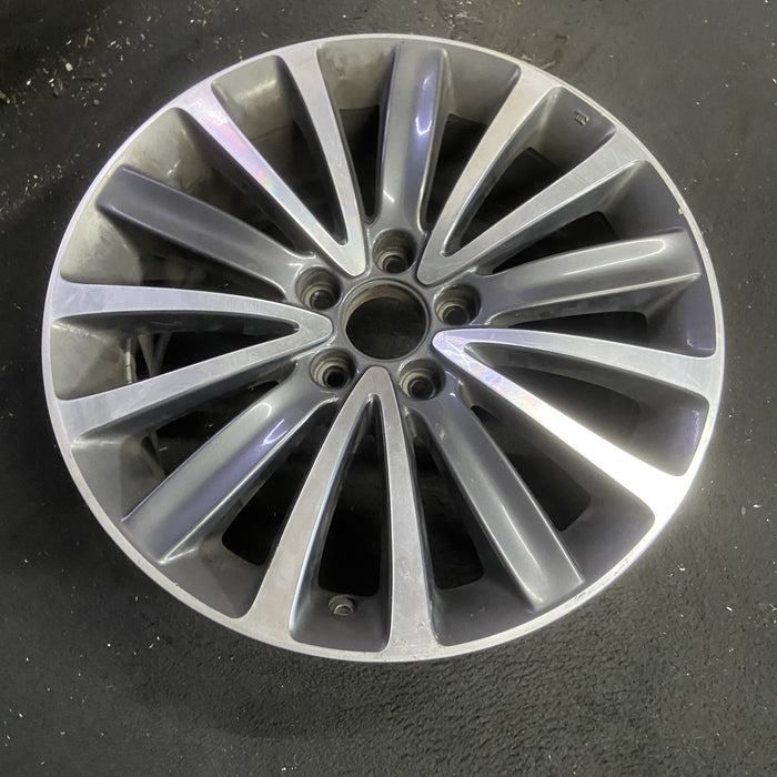 18" TLX 18 18x8 Original OEM Wheel Rim - MACHINED GREY - View 7