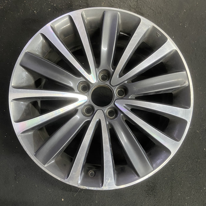 18" TLX 18 18x8 Original OEM Wheel Rim - MACHINED GREY - Additional View