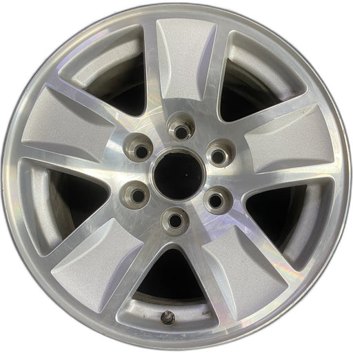 17" SIERRA 1500 PICKUP 19 classic , 17x8, 5 spoke Original OEM Wheel Rim - - Front View