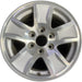 17" SIERRA 1500 PICKUP 19 classic , 17x8, 5 spoke Original OEM Wheel Rim - - Front View