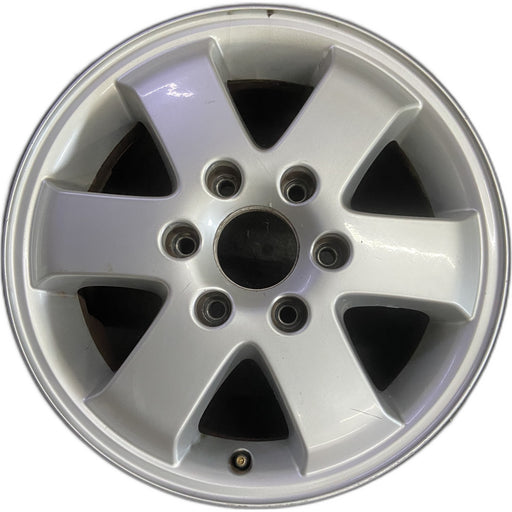 16" SPRINTER 2500 07-09 , aluminum Original OEM Wheel Rim - SILVER - Front View