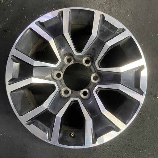 17" TACOMA 20-23 17x7.5, Original OEM Wheel Rim - MACHINED BLACK - Additional View