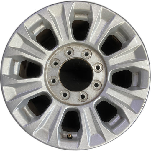 18" FORD F250SD PICKUP 20-22 18x8, aluminum, 8 spoke, Original OEM Wheel Rim - - Front View
