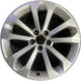 18" AUDI Q5 13-16 18x8, 5 double spoke Original OEM Wheel Rim - Front View