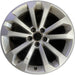 18" AUDI Q5 13-16 18x8, 5 double spoke Original OEM Wheel Rim - Front View