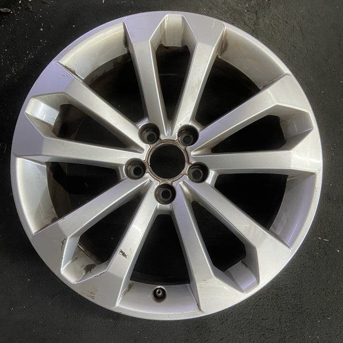 18" AUDI Q5 13-16 18x8, 5 double spoke Original OEM Wheel Rim - Additional View