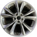 19" CHALLENGER 20-23 19x7.5 , , Original OEM Wheel Rim - SILVER - Front View