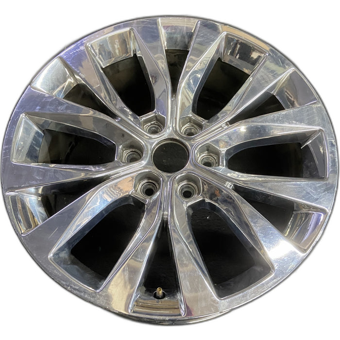 20" FORD F150 PICKUP 15-17 20x8.5, 6 spoke, Original OEM Wheel Rim - CHROME - Front View