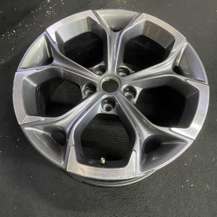 18" MALIBU 19-25 aluminum, 18x8.5, 5 Y spoke Original OEM Wheel Rim - MACHINED - View 7